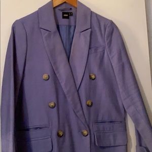 ASOS light blue double breasted Blazer/Jacket